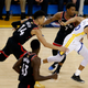 Illustration for article titled Raptors Snatch Back Home-Court Advantage With Game 3 Beatdown Of Gutted Warriors
